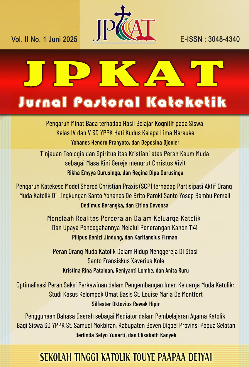 View Vol. 2 No. 1 (2025): Pastoral Catechetical Journal (JPKAT)